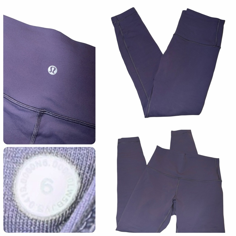 lululemon athletica LUON special edition Purple HighRise Leggings 25” small